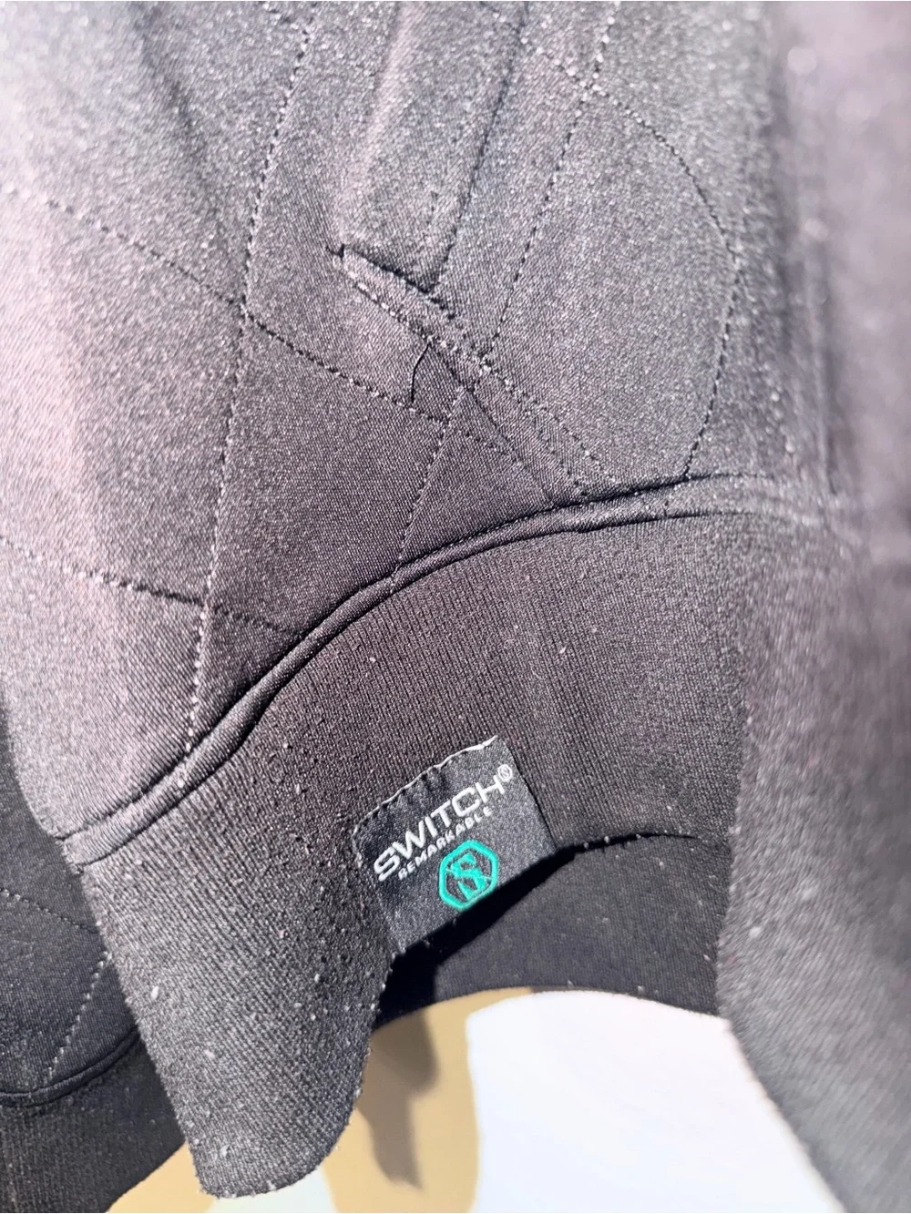 Switch Premium Quilted Zip Hoodie Black Faux Leather 88 Graphic 2XL